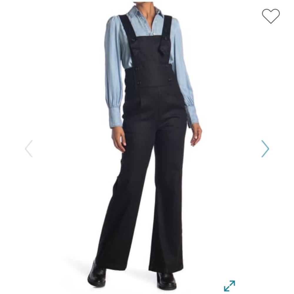 NEW Frame Tux Noir Overall Jumpsuit